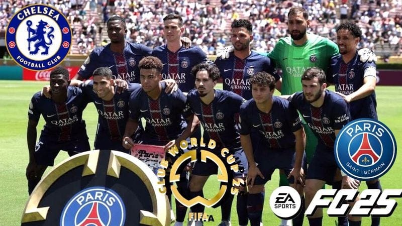 FINALE COUPE DU MONDE DES CLUBS PSG - CHELSEA - FC 25 4K