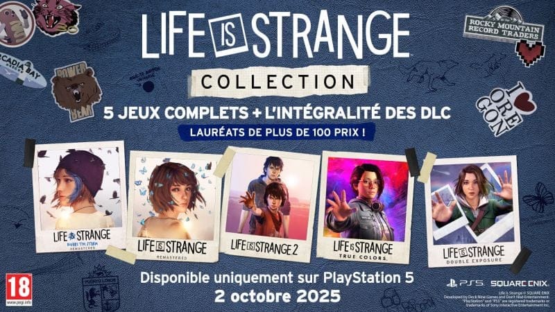 GEEKNPLAY - Life is Strange Collection - Arrive sur PS5 ! les 5 jeux + DLC dans une édition physique