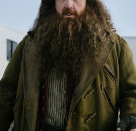 La première photo de Hagrid est révélée