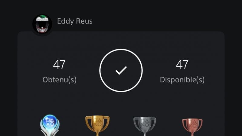 F1 25 Trophée Platine