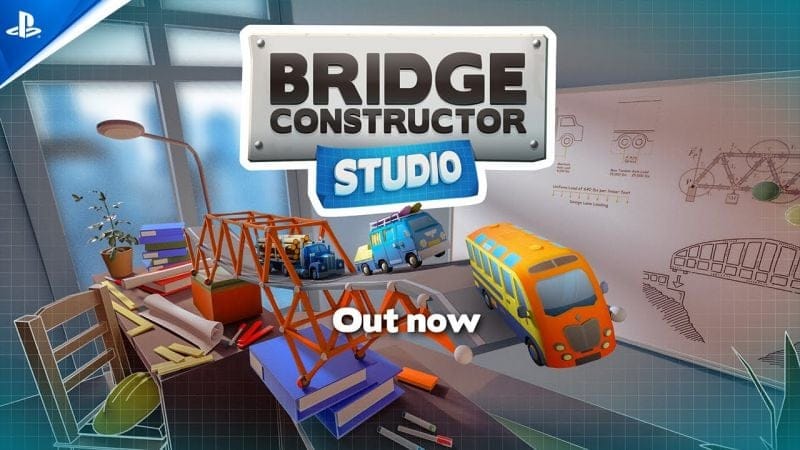 Bridge Constructor Studio - Launch Trailer | PS5 & PS4 Games