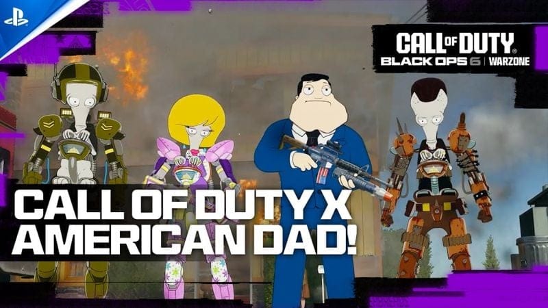 Call of Duty: Black Ops 6 & Warzone x American Dad | PS5 & PS4 Games