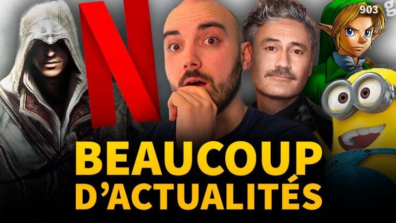 Série Assassin's Creed Netflix (Enfin du Nouveau) ! Minions x Barbie ?? Film Zelda, Taika Waititi