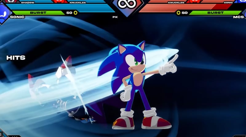 Sonic : un jeu de combat en 3v3 fait par des fans est déjà disponible