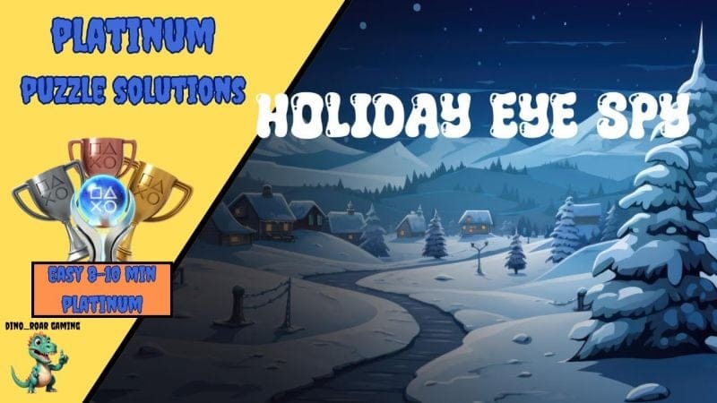 Holiday Eye Spy - Platinum Puzzle Solutions (PS4/PS5)