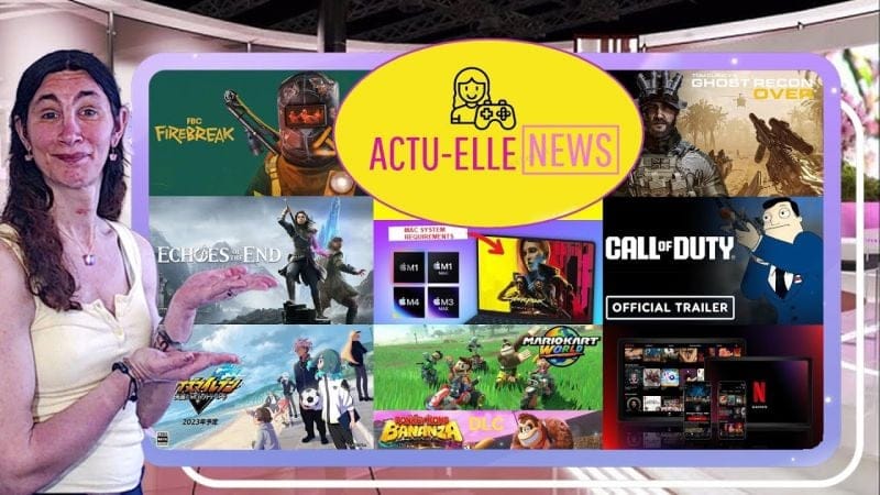 Actu Elle News du 19 juillet(Cyberpunk, Call of duty, Donkey Kong, Netflix et plus)
