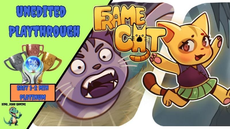 Frame Cat - Unedited Platinum Trophy Playthrough (PS4/PS5)
