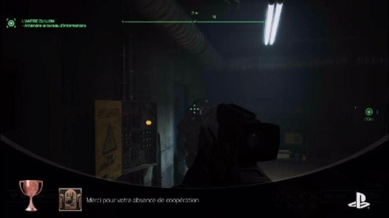 Robocop Unfinished Business - Trophée Merci pour votre absence de coopération