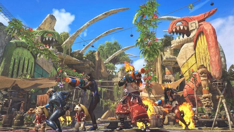À partir du 23 juillet, l’été s’invite dans Monster Hunter Wilds avec l’événement saisonnier Festival de la concorde : Fête des Flammes !
