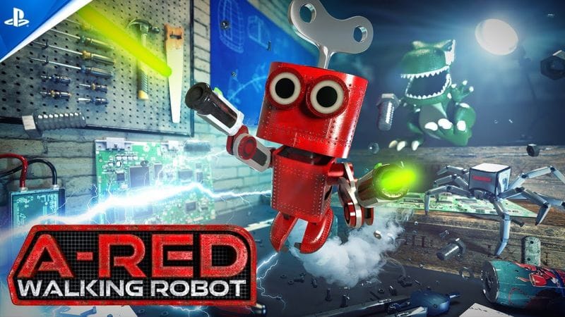 A-RED Walking Robot - Launch Trailer | PS5 Games