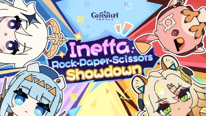 Ineffa: Rock-Paper-Scissors Showdown | Genshin Impact #GenshinImpact #Ineffa