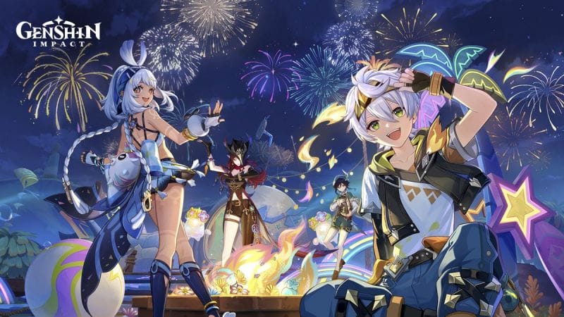 Profitez de votre été avec la mise à jour 5.8 de Genshin Impact