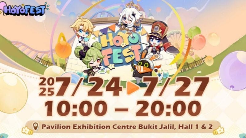 Événement hoyo fest en Malaisie !