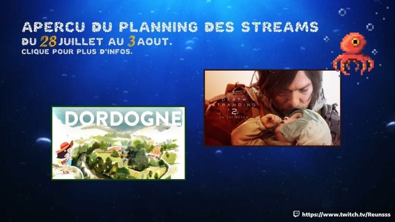 Demandez le programme ! (du 28 juillet au 3 aout)