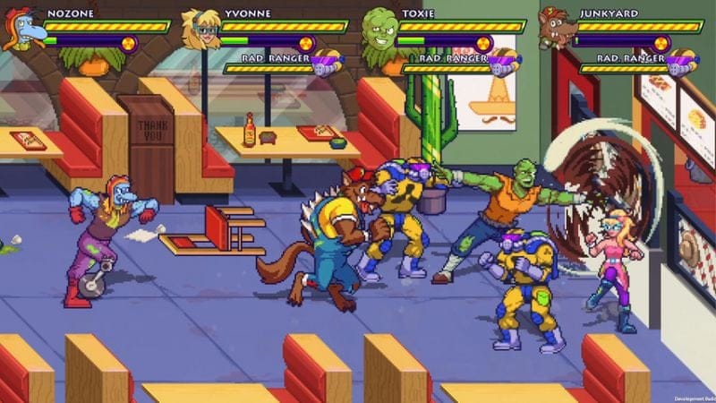 Toxic Crusaders : le beat'em up jouable à quatre tient sa date de sortie