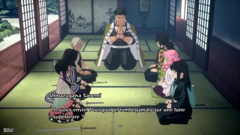 Demon Slayer The Hinokami Chronicles 2 : entrainement avec les piliers
