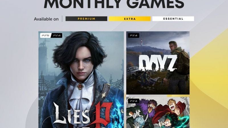 Lies of PLe jeu PS Plus Essential, Day Z et My Hero One's Justice 2 en tête d'affiche pour ce mois d'août