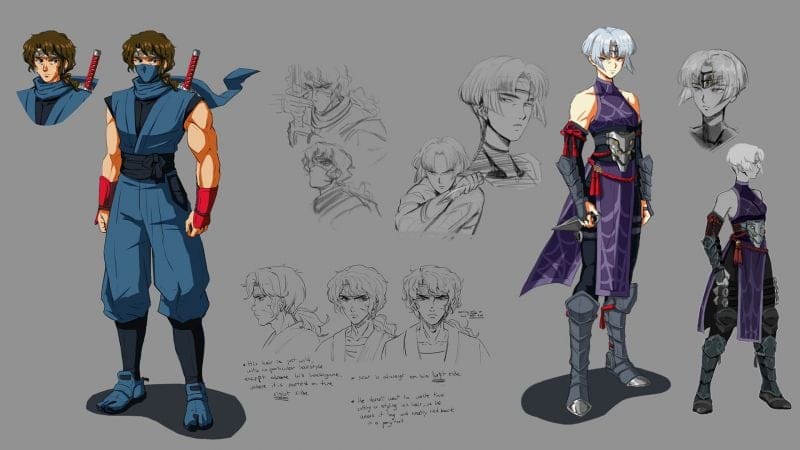 Les coulisses de la direction artistique de Ninja Gaiden: Ragebound