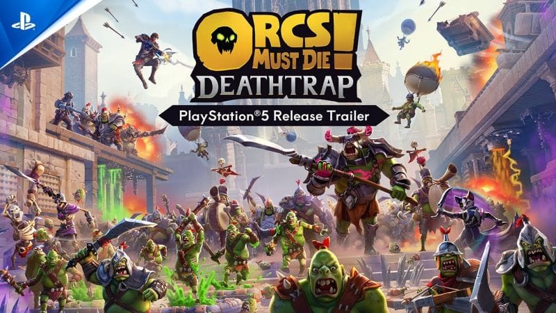 Orcs Must Die! Deathtrap - Launch Trailer | PS5 Games