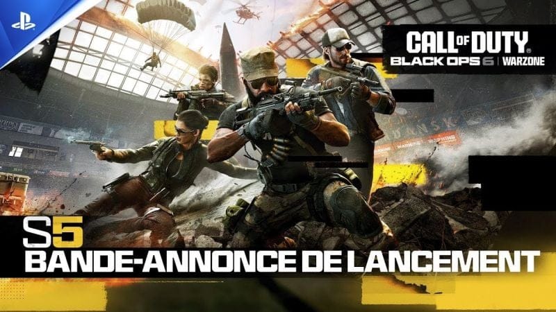 Call of Duty: Black Ops 6 & Warzone - Trailer de lancement de la Saison 5 | PS5, PS4