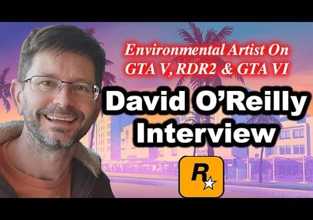 #193 - David O'Reilly Interview On GTA 6, GTA 5, RDR2, Rockstar Games, Gameworld Art and AI.....