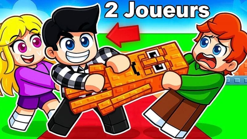 On Joue Au Nouveau Jeu à 2 JOUEURS Steal a Brainrot !