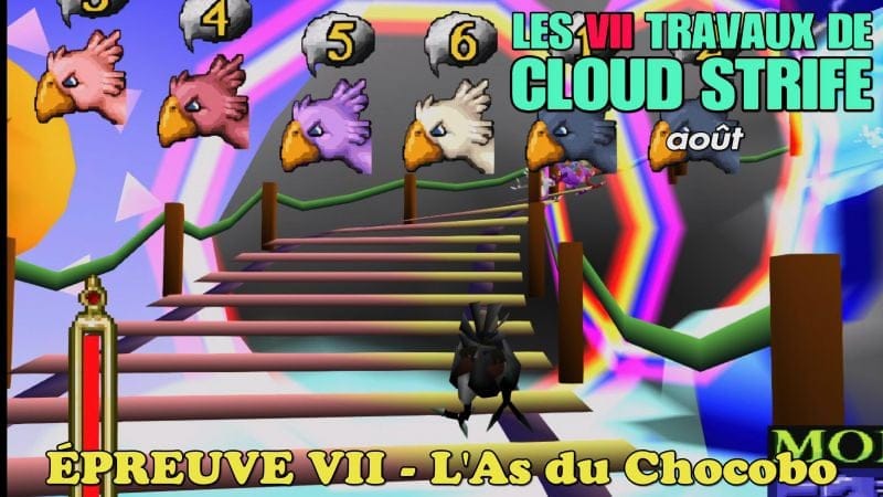 🏇 Les VII Travaux de Cloud Strife – Août : Épreuve VII : L’As du Chocobo – Course A+