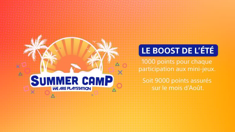 9000 points pour tous les participants au SUMMER CAMP