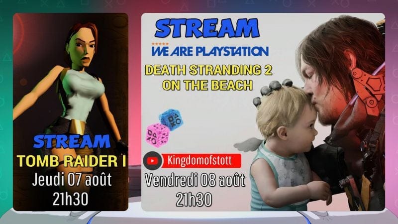 2 soirées streams cette semaine !