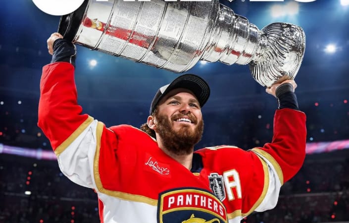 Matthew Tkachuk devient la vedette de la couverture de NHL 26