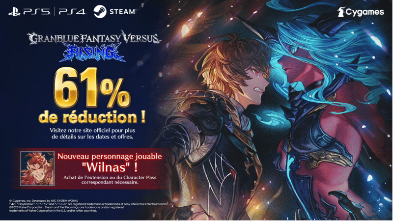 GEEKNPLAY - Granblue Fantasy Versus: Rising - La mise à jour 2.20 est arrivée !