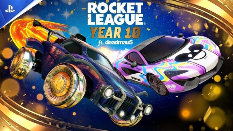 Rocket League - deadmau5 en tête d'affiche pour célébrer 10 ans de soccar | PS5, PS4