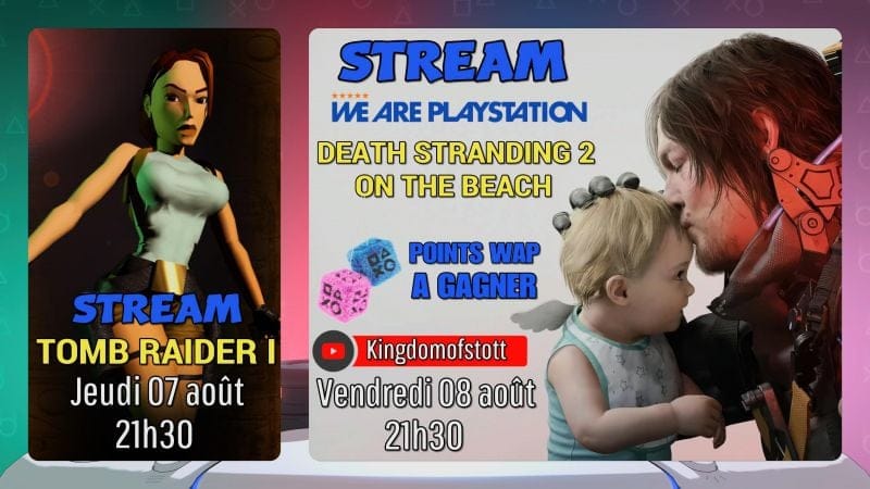 ANNONCE : Des points WAP pour le stream Death Stranding 2 ce Vendredi 08/08 a 21h30