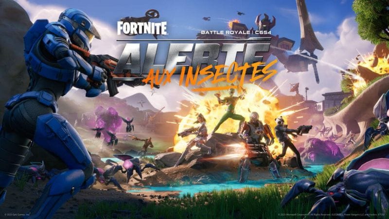 GEEKNPLAY - Fortnite - Insectes géants, nouvelles armes et villes à explorer au sein de la saison 4 du chapitre 6