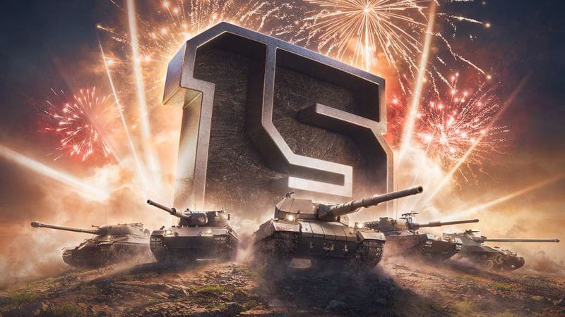 Wargaming célèbre les 15 ans de World of Tanks en organisant un événement.
