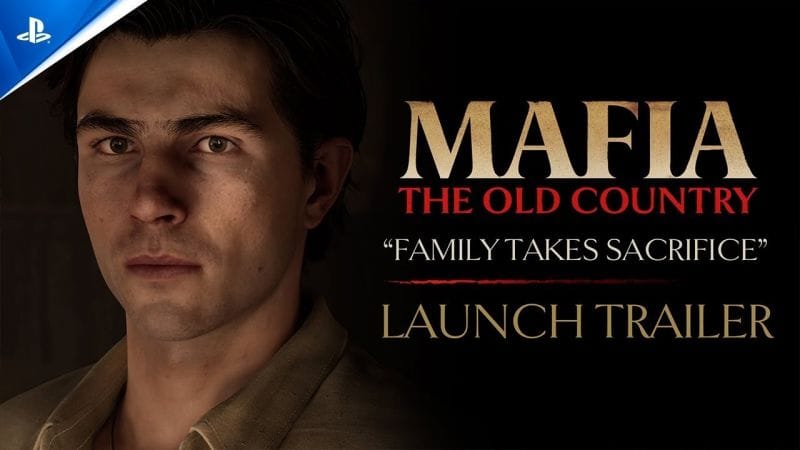 Mafia: The Old Country - Trailer de lancement | PS5 Games