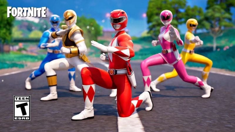 Fortnite - POWER RANGERS (Fortnite Music Video)