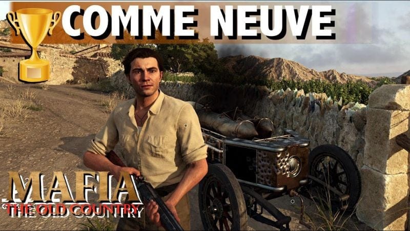 COMME NEUVE - Réparer un véhicule avec la manivelle - TROPHÉE / SUCCÈS - MAFIA THE OLD COUNTRY