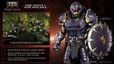 DOOM: The Dark Ages se met à jour avec La Morgue et une skin gratuite