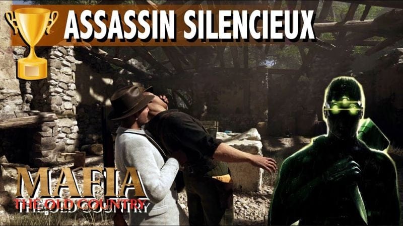 ASSASSIN SILENCIEUX - éliminer Mazzone SANS ALERTER SES HOMMES - TROPHÉE - MAFIA THE OLD COUNTRY