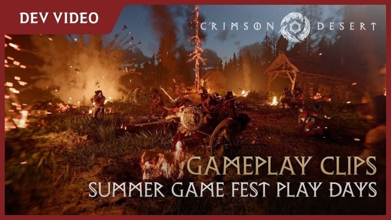 Dev Archives: Gameplay Clips From Summer Game Fest Play Days 2025 | Crimson Desert