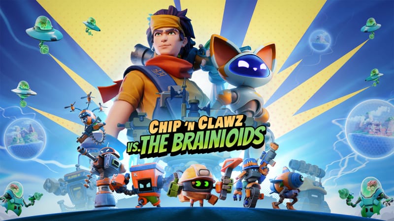Chip'n Claws Vs. The Brandoids arrive le 26 août sur PC, PlayStation & Xbox avec le Pass Ami et le Crossplay