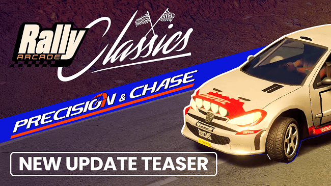 GEEKNPLAY - Rally Arcade Classics - L’update “Precision & Chase” arrive le 9 septembre