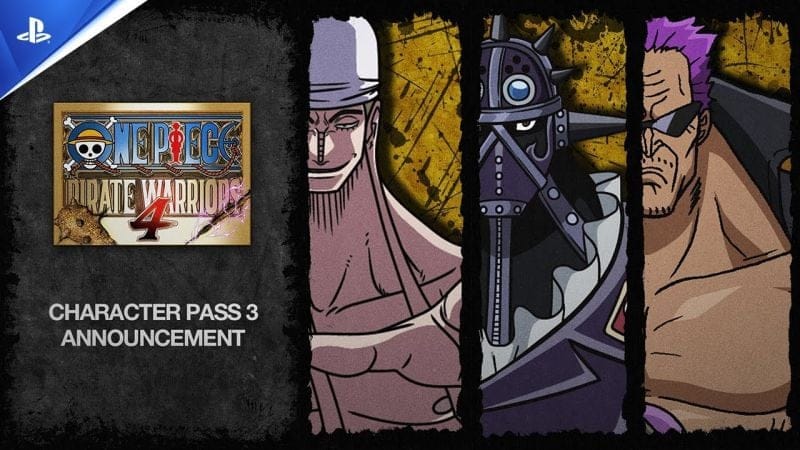 ONE PIECE: PIRATE WARRIORS 4 - Trailer du Character Pack 3 | PS4