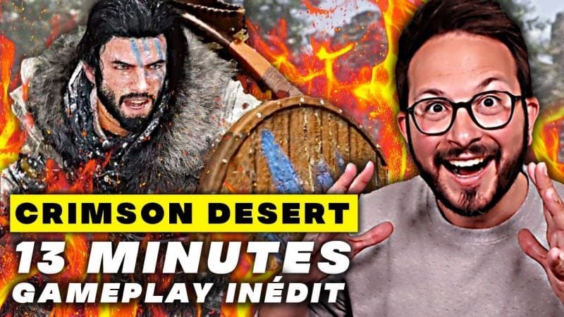 CRIMSON DESERT 😍 13 minutes de GAMEPLAY IMPRESSIONNANT : Open World, Boss, Exploration, Cinématique