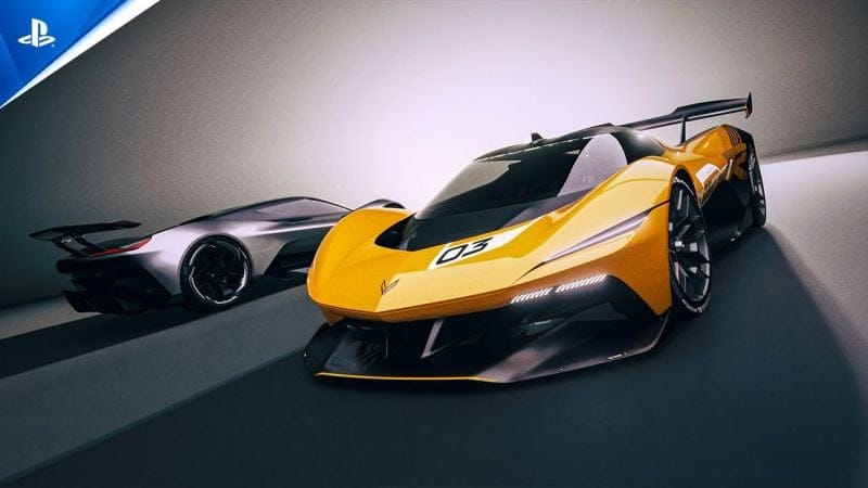 Gran Turismo 7 - Corvette CX.R Vision Gran Turismo Concept Unveiled | PS5 & VR2 Games