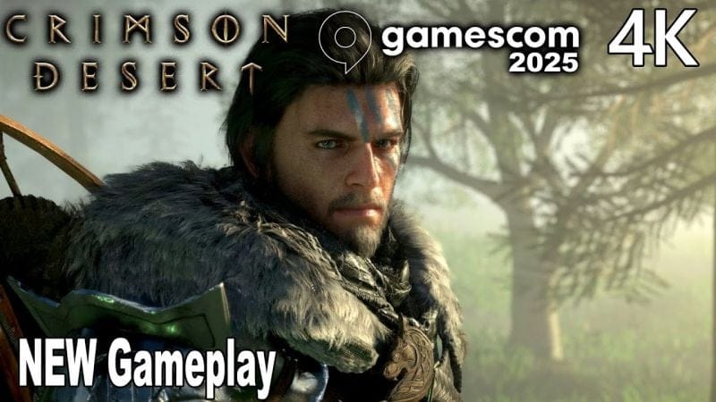 Crimson Desert NEW Gameplay Demo 4K | gamescom 2025