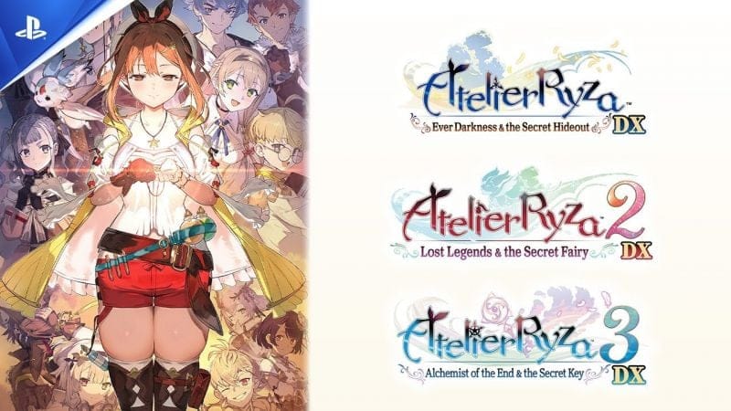 Atelier Ryza Secret Trilogy Deluxe Pack - Trailer de révélation | PS5, PS4
