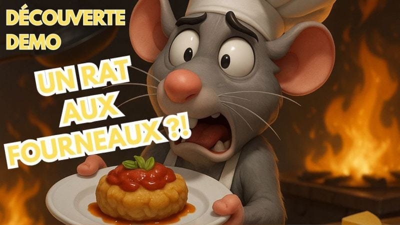 🧀 RESTAURATS : Le Ratatouille du jeu vidéo ?! (Découverte Démo)