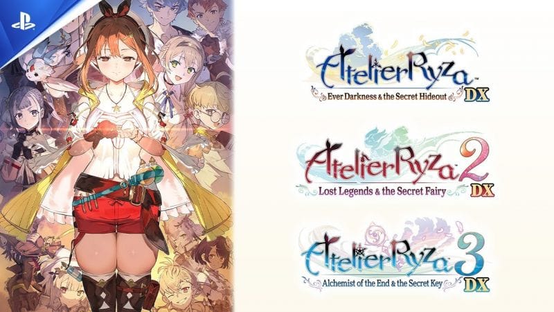 Atelier Ryza Secret Trilogy Deluxe Pack - Trailer de révélation | PS5, PS4